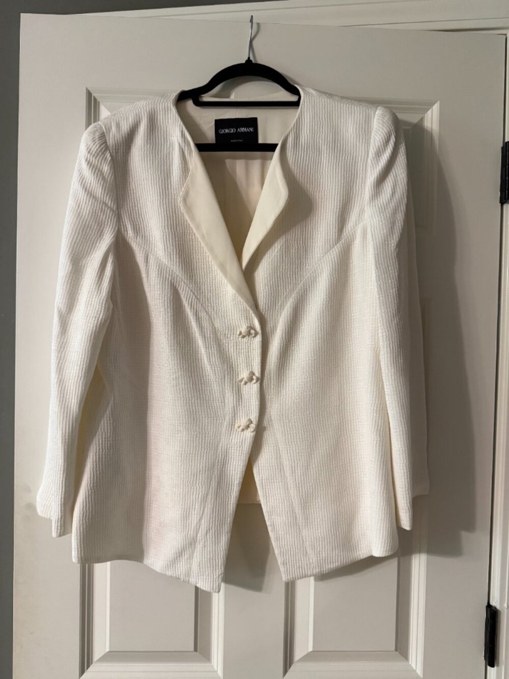 **Giorgio Armani Cream Jacket**